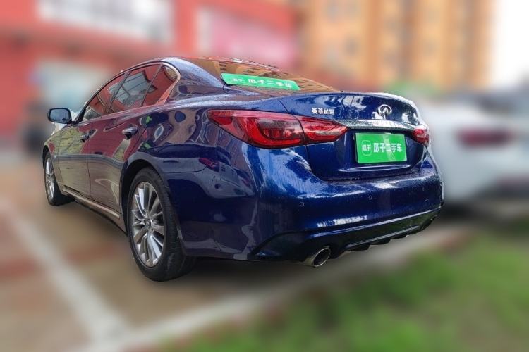 Used Infiniti Q50L 2018 2.0T Enjoyment Version China VI Standard Rear Left 45 Deg