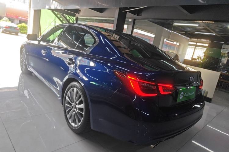 Used Infiniti Q50L 2018 2.0T Enjoyment Version China VI Standard Rear Left 45 Deg