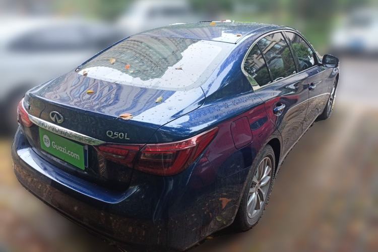 Used Infiniti Q50L 2018 2.0T Comfort Edition China VI Standard Rear Right 45 Deg