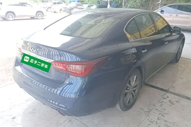 Used Infiniti Q50L 2018 2.0T Comfort Edition China VI Standard Rear Right 45 Deg