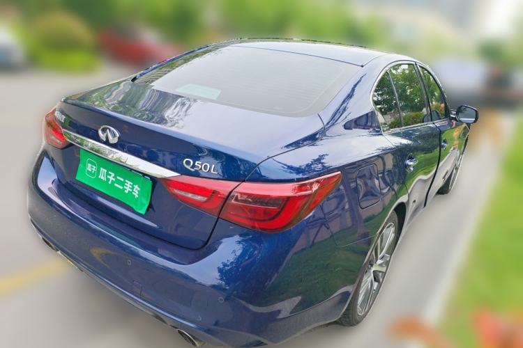 Used Infiniti Q50L 2018 2.0T Enjoyment Version China VI Standard Rear Right 45 Deg