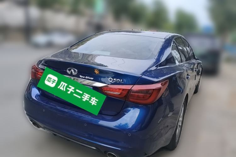 Used Infiniti Q50L 2018 2.0T Comfort Edition China VI Standard Rear Right 45 Deg