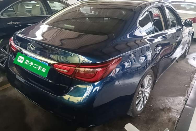 Used Infiniti Q50L 2018 2.0T Enjoyment Version China V Standard Rear Right 45 Deg