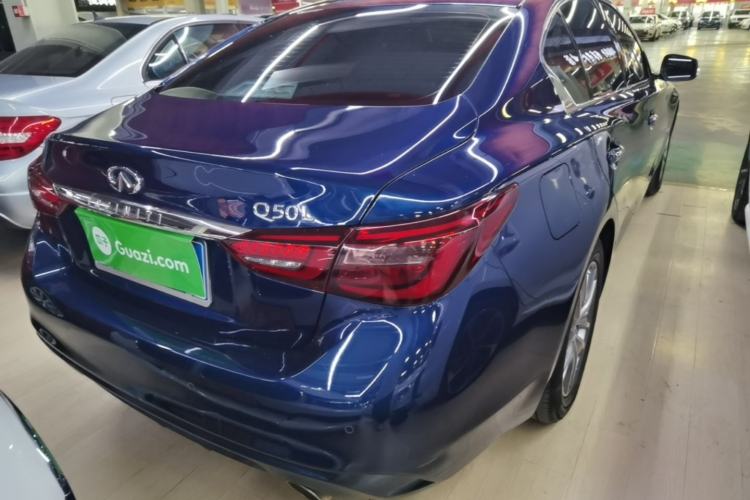 Used Infiniti Q50L 2018 2.0T Comfort Edition China V Standard Rear Right 45 Deg