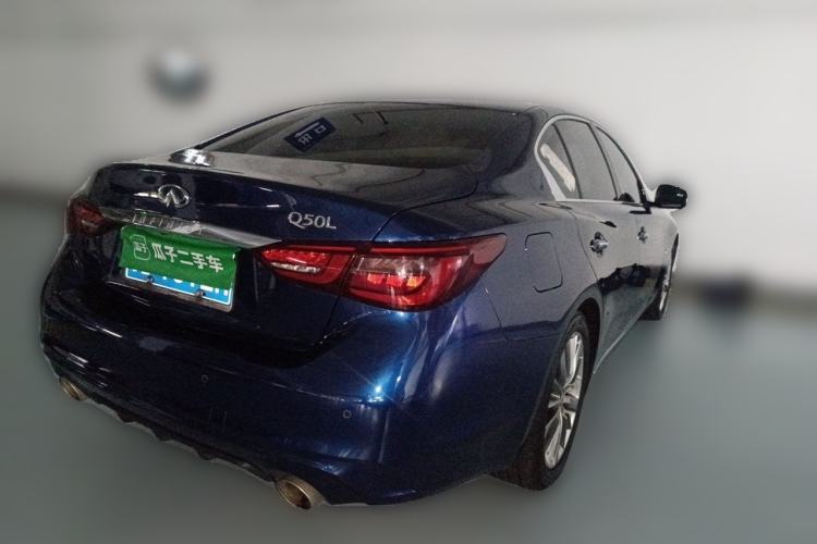 Used Infiniti Q50L 2018 2.0T Enjoyment Version China V Standard Rear Right 45 Deg
