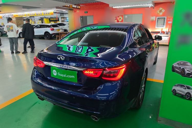 Used Infiniti Q50L 2018 2.0T Comfort Edition China VI Standard Rear Right 45 Deg
