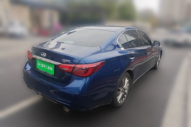 Used Infiniti Q50L 2018 2.0T Enjoyment Edition China V standard Rear Right 45 Deg