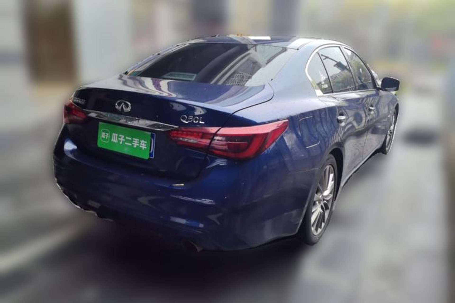 Used Infiniti Q50L 2018 2.0T Enjoyment Version China V Standard Rear Right 45 Deg