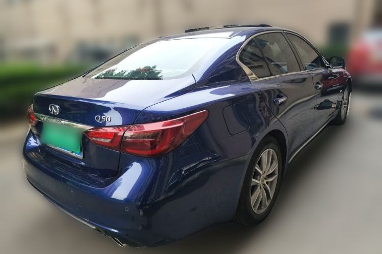 Used Infiniti Q50L 2018 2.0T Comfort Edition China VI Standard Rear Right 45 Deg