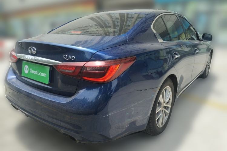 Used Infiniti Q50L 2018 2.0T Comfort Edition China VI Standard Rear Right 45 Deg