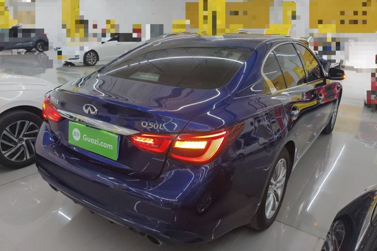 Used Infiniti Q50L 2018 2.0T Comfort Edition China VI Standard Rear Right 45 Deg
