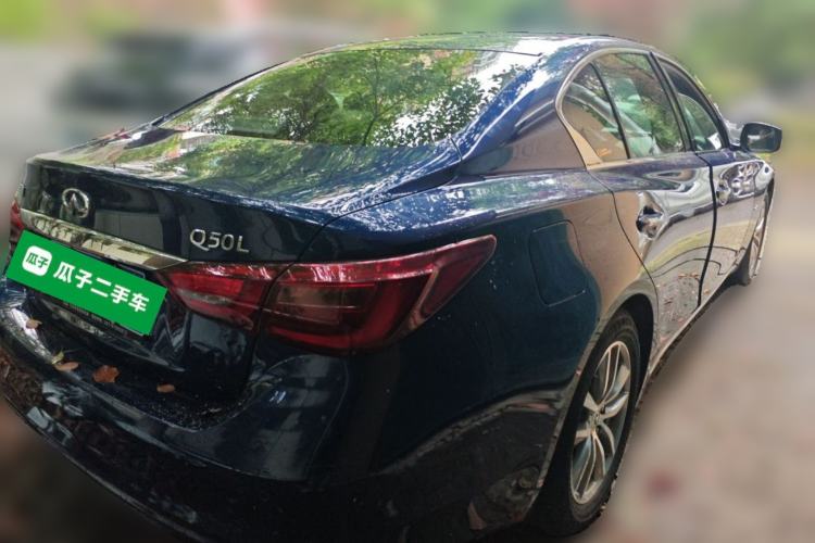 Used Infiniti Q50L 2018 2.0T Comfort Edition China VI Standard Rear Right 45 Deg