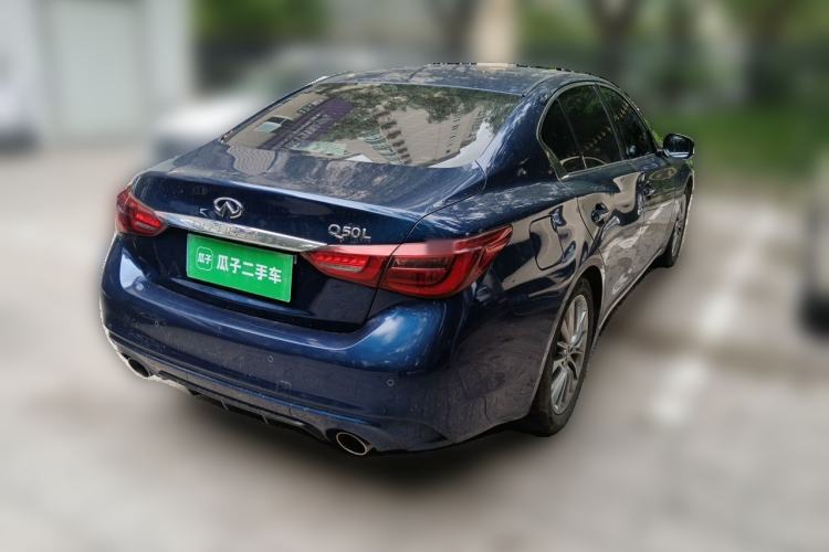 Used Infiniti Q50L 2018 2.0T Enjoyment Edition China V standard Rear Right 45 Deg