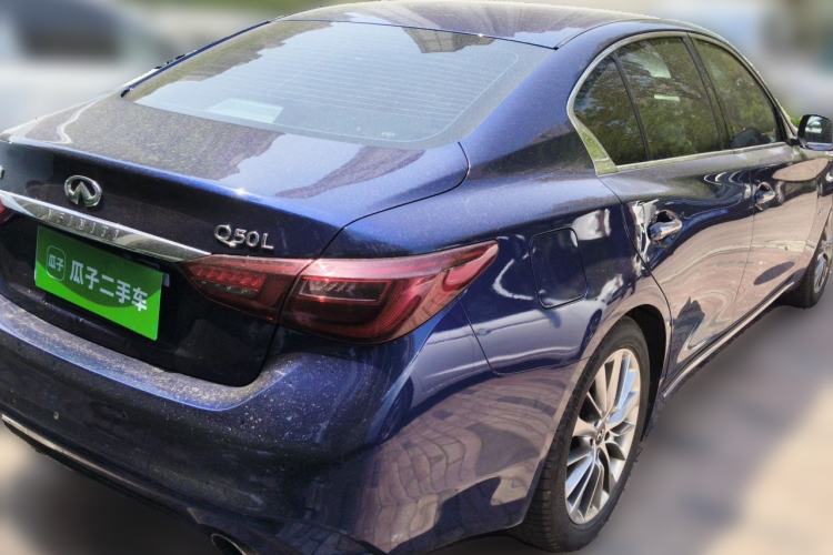 Used Infiniti Q50L 2018 2.0T Enjoyment Version China V Standard Rear Right 45 Deg