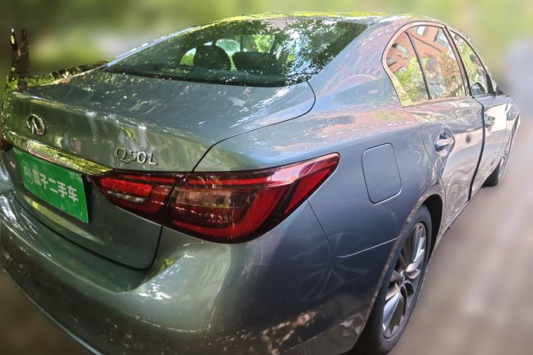 Used Infiniti Q50L 2018 2.0T Enjoyment Version China VI Standard Rear Right 45 Deg