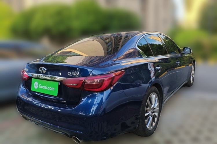 Used Infiniti Q50L 2018 2.0T Enjoyment Version China V Standard Rear Right 45 Deg