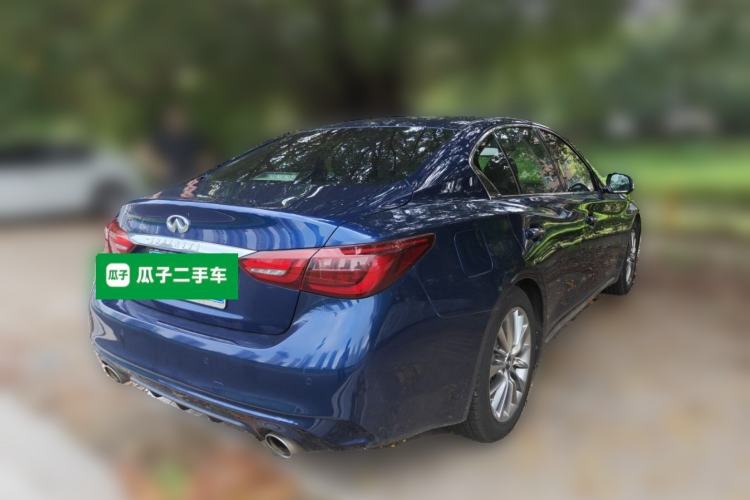 Used Infiniti Q50L 2018 2.0T Enjoyment Edition China V standard Rear Right 45 Deg