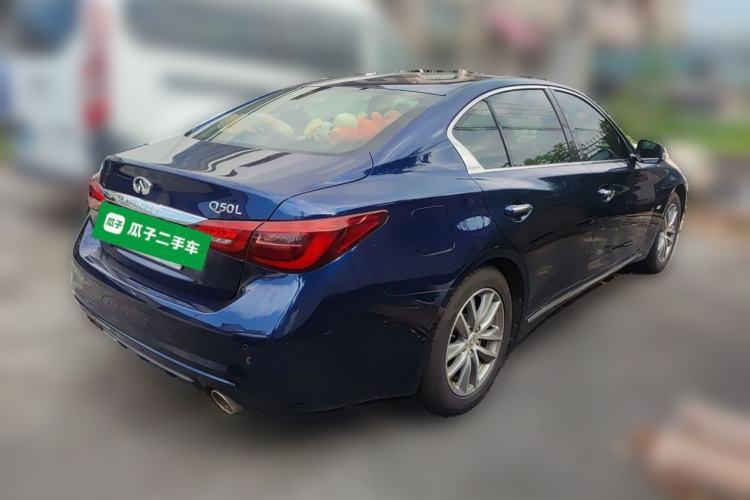 Used Infiniti Q50L 2018 2.0T Comfort Edition China VI Standard Rear Right 45 Deg