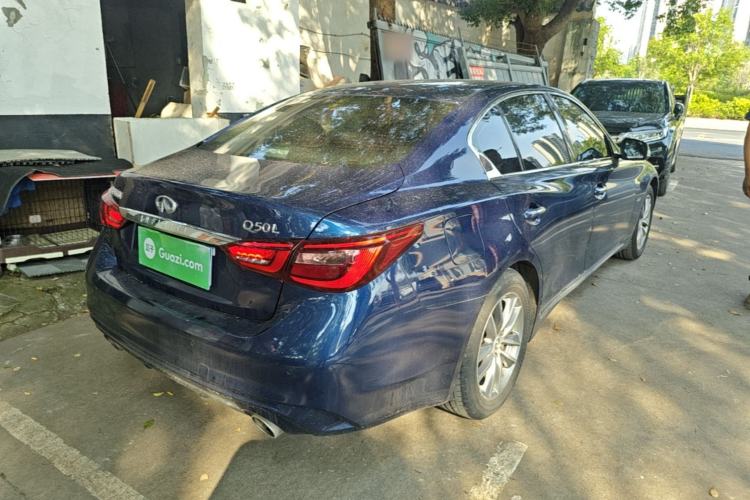 Used Infiniti Q50L 2018 2.0T Comfort Edition China VI Standard Rear Right 45 Deg