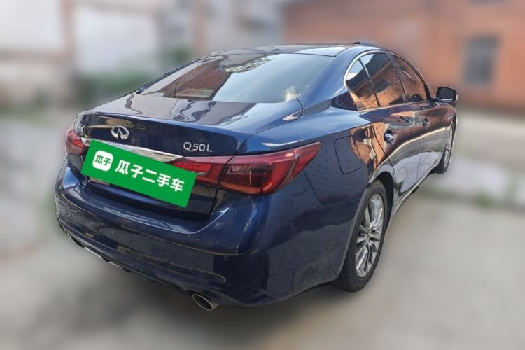 Used Infiniti Q50L 2018 2.0T Enjoyment Version China V Standard Rear Right 45 Deg
