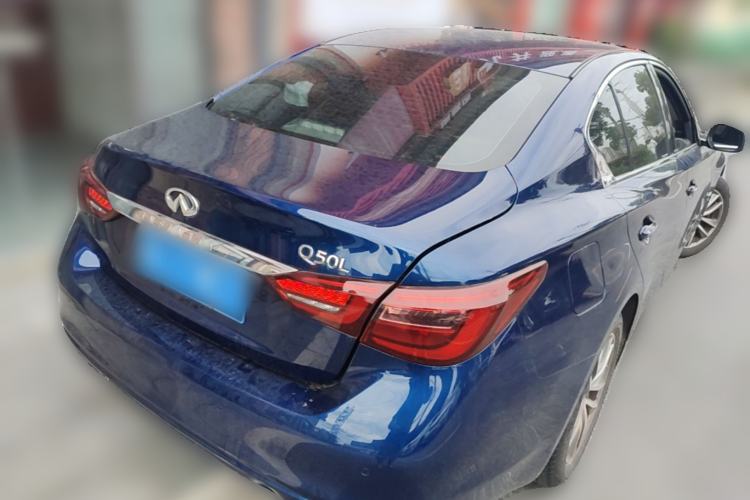 Used Infiniti Q50L 2018 2.0T Comfort Edition China VI Standard Rear Right 45 Deg