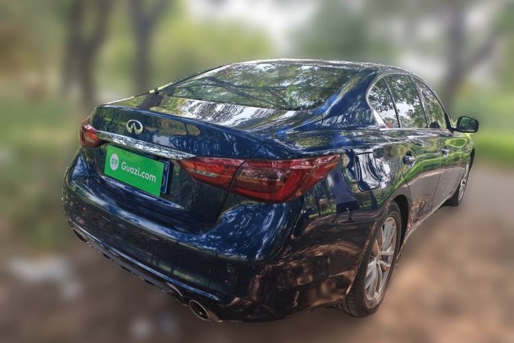 Used Infiniti Q50L 2018 2.0T Comfort Edition China VI Standard Rear Right 45 Deg