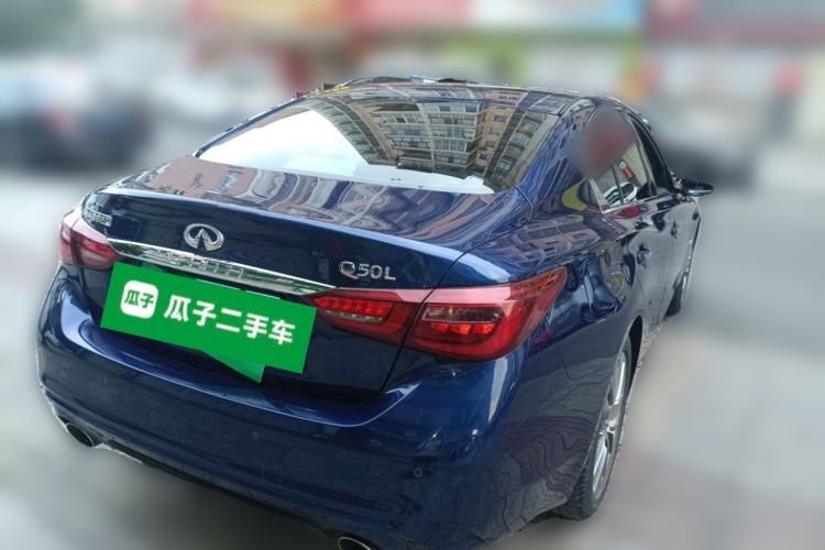 Used Infiniti Q50L 2018 2.0T Enjoyment Version China V Standard Rear Right 45 Deg