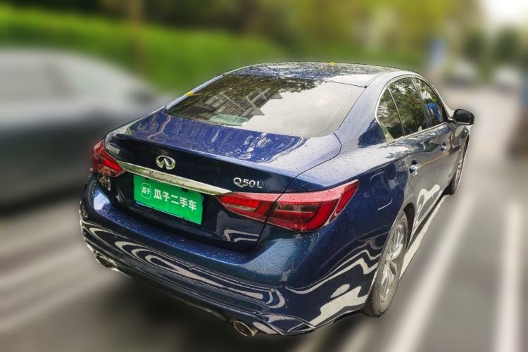 Used Infiniti Q50L 2018 2.0T Comfort Edition China VI Standard Rear Right 45 Deg