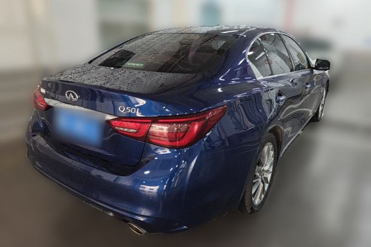 Used Infiniti Q50L 2018 2.0T Enjoyment Version China V Standard Rear Right 45 Deg