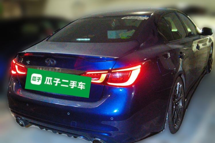 Used Infiniti Q50L 2018 2.0T Enjoyment Version China VI Standard Rear Right 45 Deg