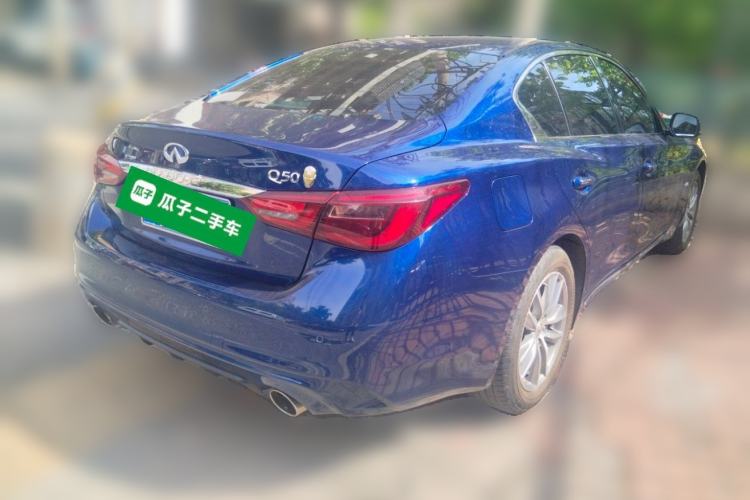 Used Infiniti Q50L 2018 2.0T Enjoyment Version China V Standard Rear Right 45 Deg