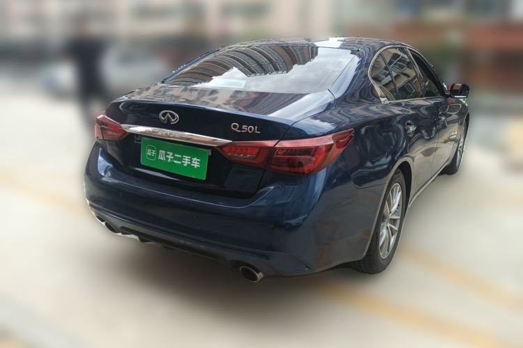 Used Infiniti Q50L 2018 2.0T Comfort Edition China VI Standard Rear Right 45 Deg