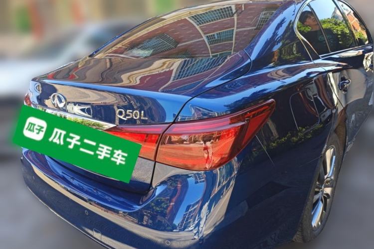 Used Infiniti Q50L 2018 2.0T Enjoyment Version China VI Standard Rear Right 45 Deg