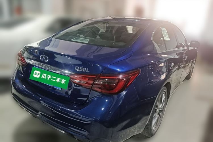 Used Infiniti Q50L 2018 2.0T Enjoyment Edition China V standard Rear Right 45 Deg