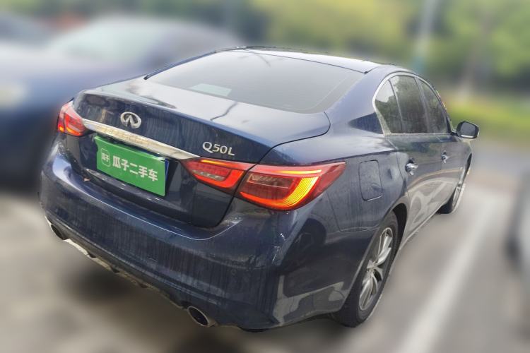 Used Infiniti Q50L 2018 2.0T Comfort Edition China VI Standard Rear Right 45 Deg