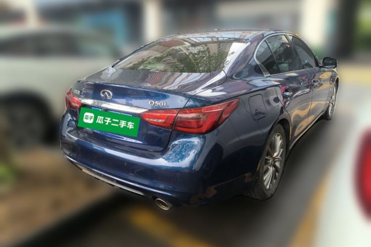 Used Infiniti Q50L 2018 2.0T Enjoyment Version China V Standard Rear Right 45 Deg