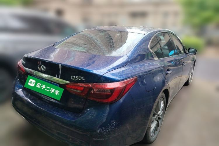 Used Infiniti Q50L 2018 2.0T Enjoyment Version China VI Standard Rear Right 45 Deg