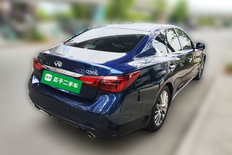 Used Infiniti Q50L 2018 2.0T Enjoyment Edition China V standard Rear Right 45 Deg