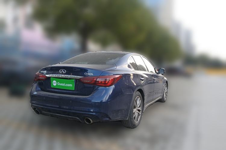 Used Infiniti Q50L 2018 2.0T Comfort Edition China VI Standard Rear Right 45 Deg