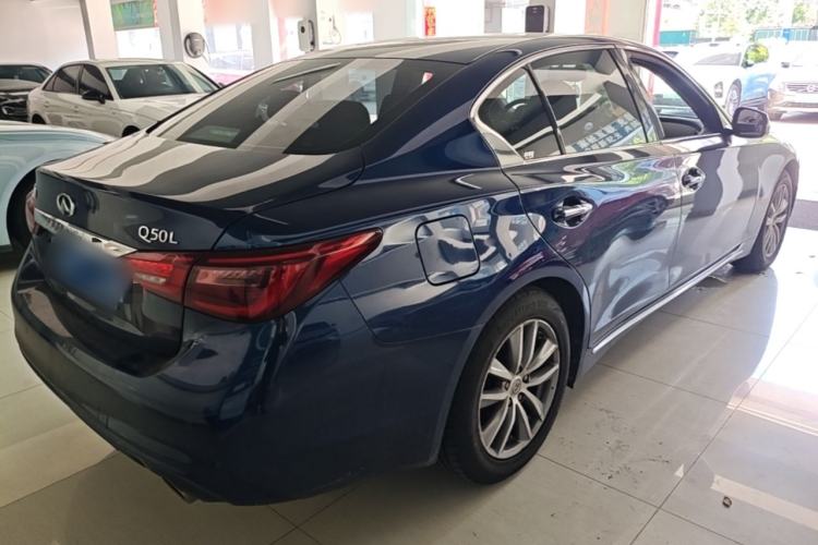 Used Infiniti Q50L 2018 2.0T Comfort Edition China V Standard Rear Right 45 Deg