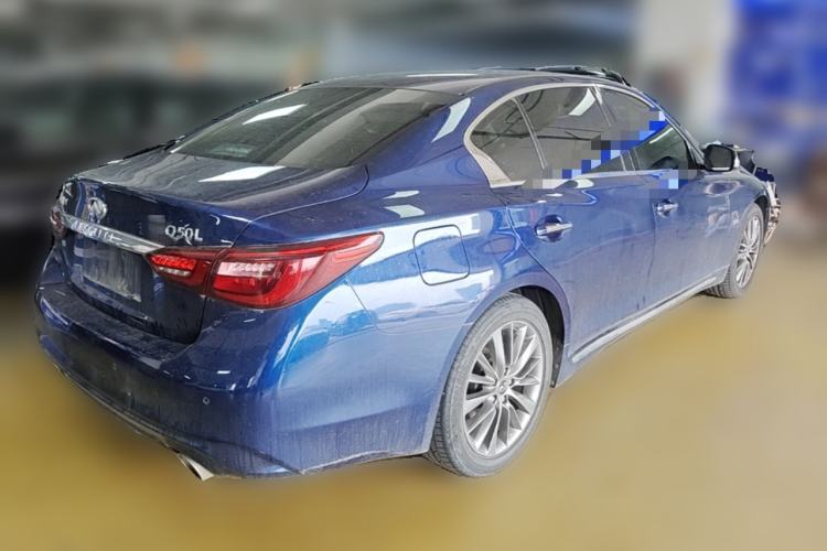 Used Infiniti Q50L 2018 2.0T Enjoyment Version China VI Standard Rear Right 45 Deg
