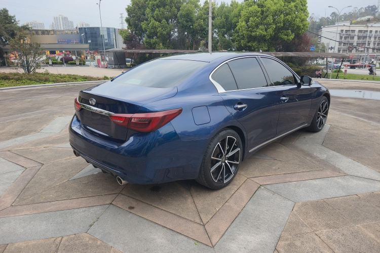Used Infiniti Q50L 2018 2.0T Enjoyment Version China VI Standard Rear Right 45 Deg