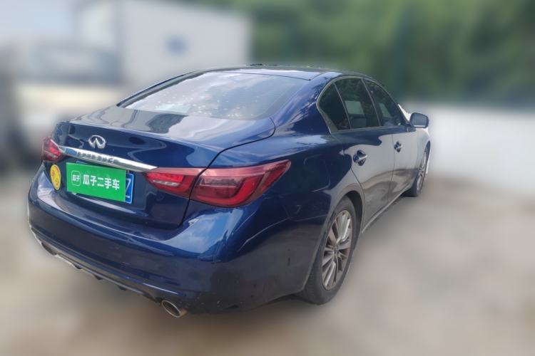 Used Infiniti Q50L 2018 2.0T Enjoyment Edition China V standard Rear Right 45 Deg