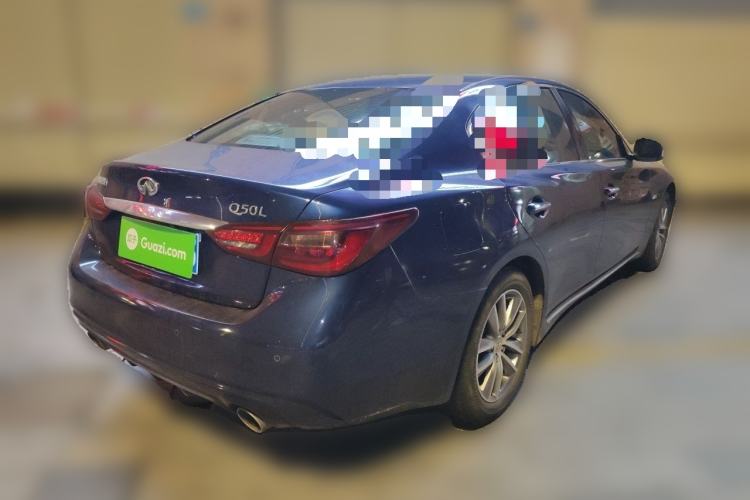 Used Infiniti Q50L 2018 2.0T Comfort Edition China VI Standard Rear Right 45 Deg