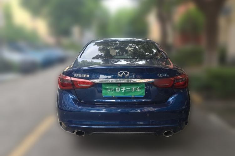 Used Infiniti Q50L 2018 2.0T Enjoyment Version China V Standard Rear