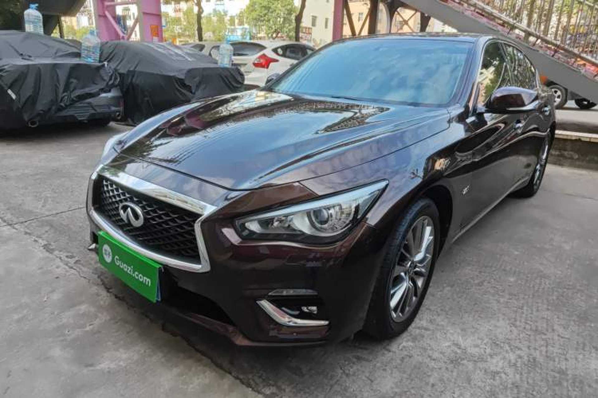Used Infiniti Q50L 2018 2.0T Enjoyment Version China V Standard Front Left 45 Deg