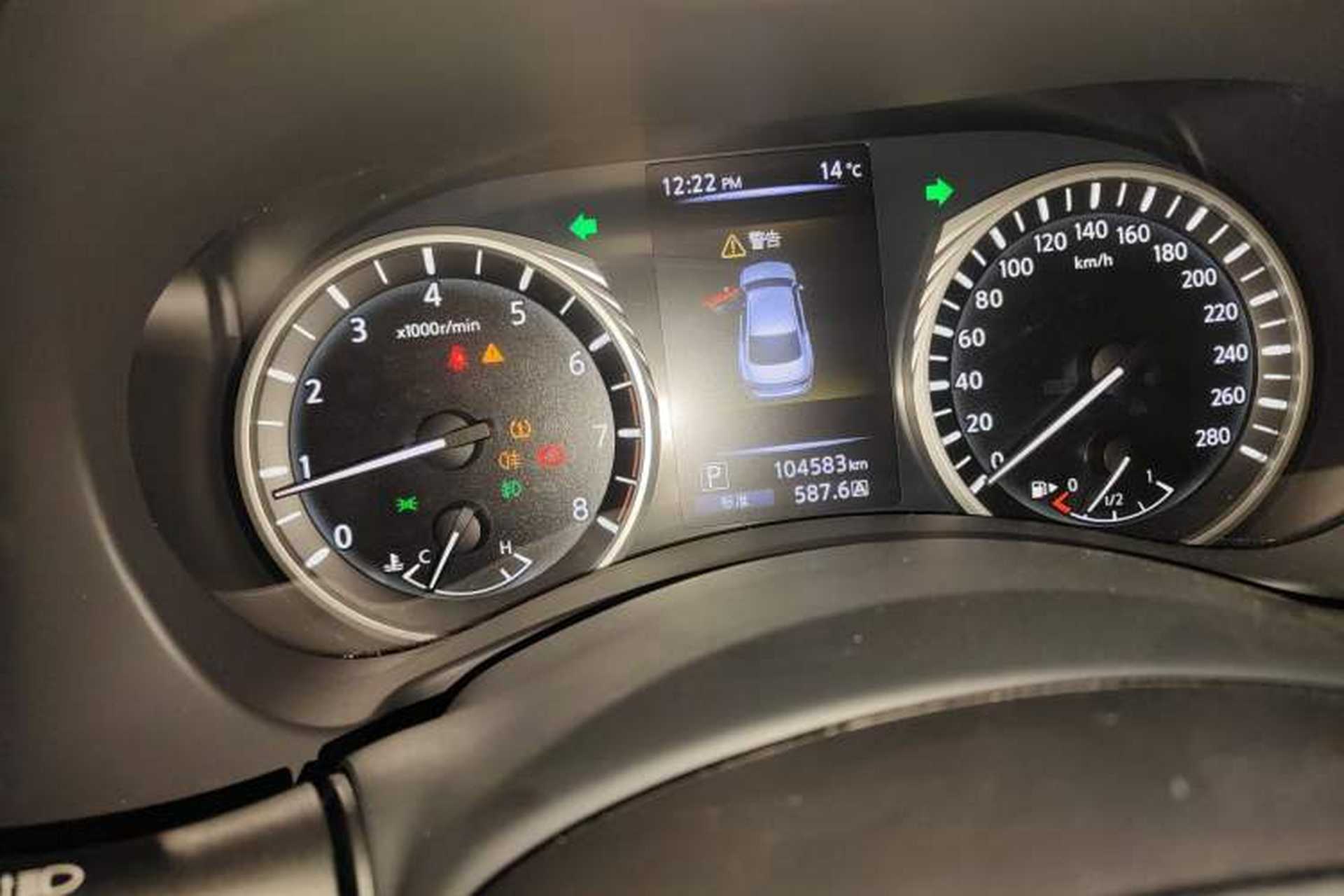 Used Infiniti Q50L 2018 2.0T Enjoyment Version China V Standard Instrument Cluster