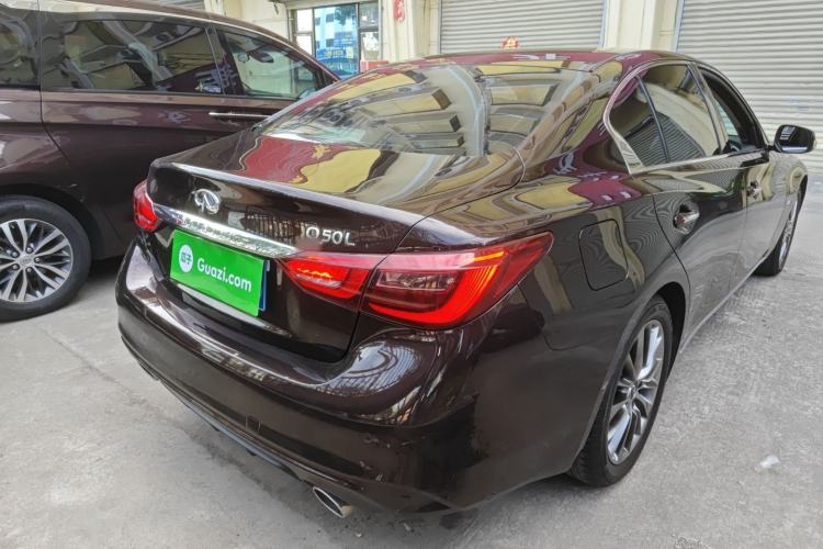 Used Infiniti Q50L 2018 2.0T Enjoyment Version China V Standard Rear Right 45 Deg