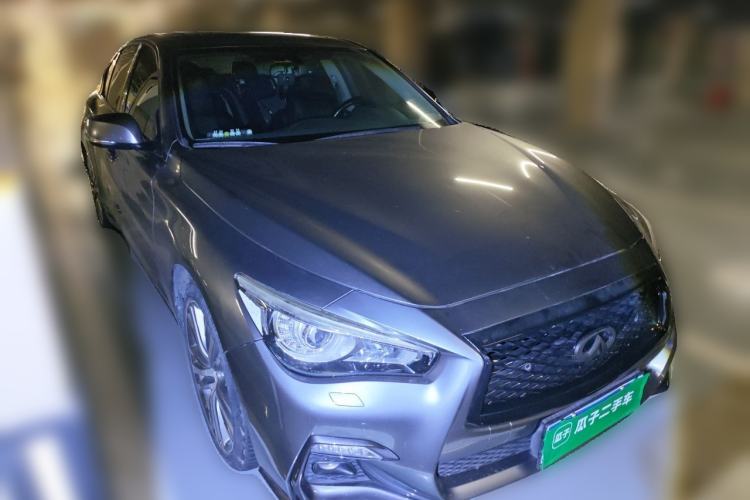 Used Infiniti Q50L 2018 2.0T Elite Sport Version China VI Standard Front Right 45 Deg