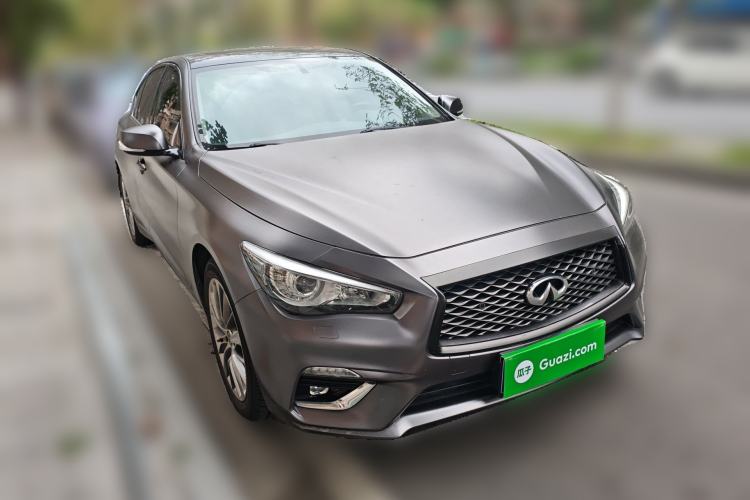 Used Infiniti Q50L 2018 2.0T Enjoyment Version China V Standard Front Right 45 Deg